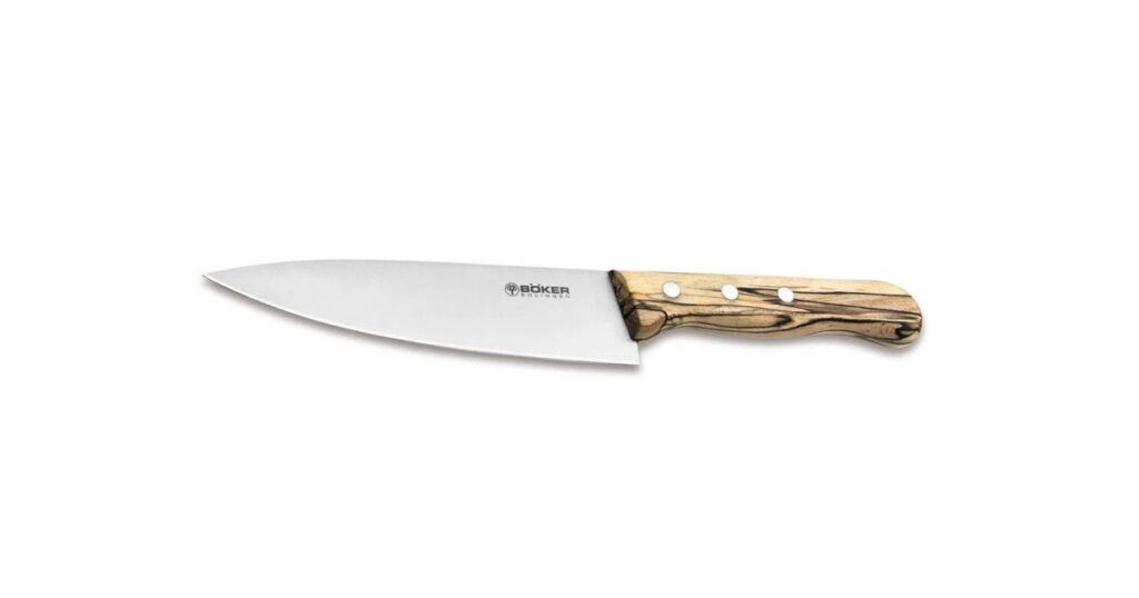 15 Inches Compared to a Large Chef's Knife