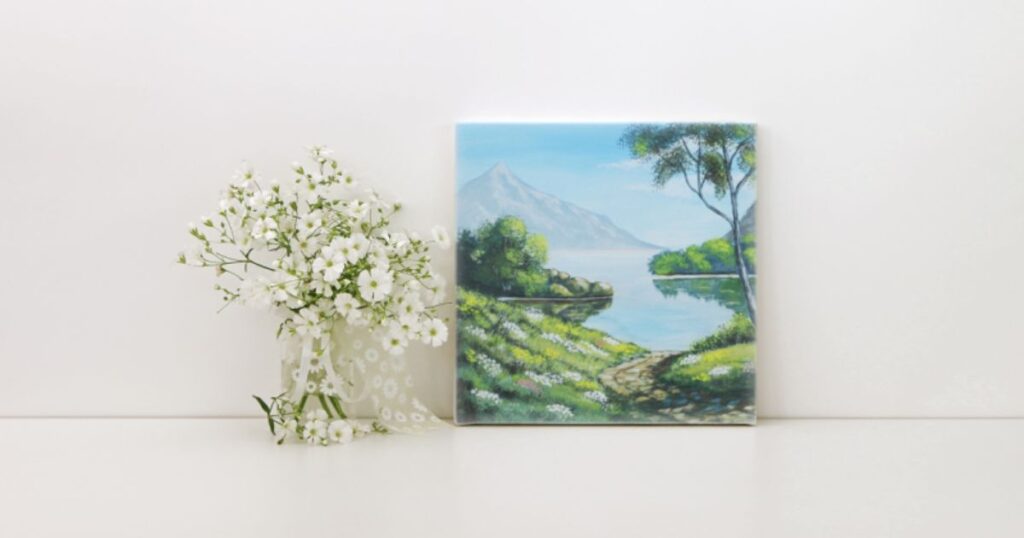 15 Inches Compared to Art Canvas