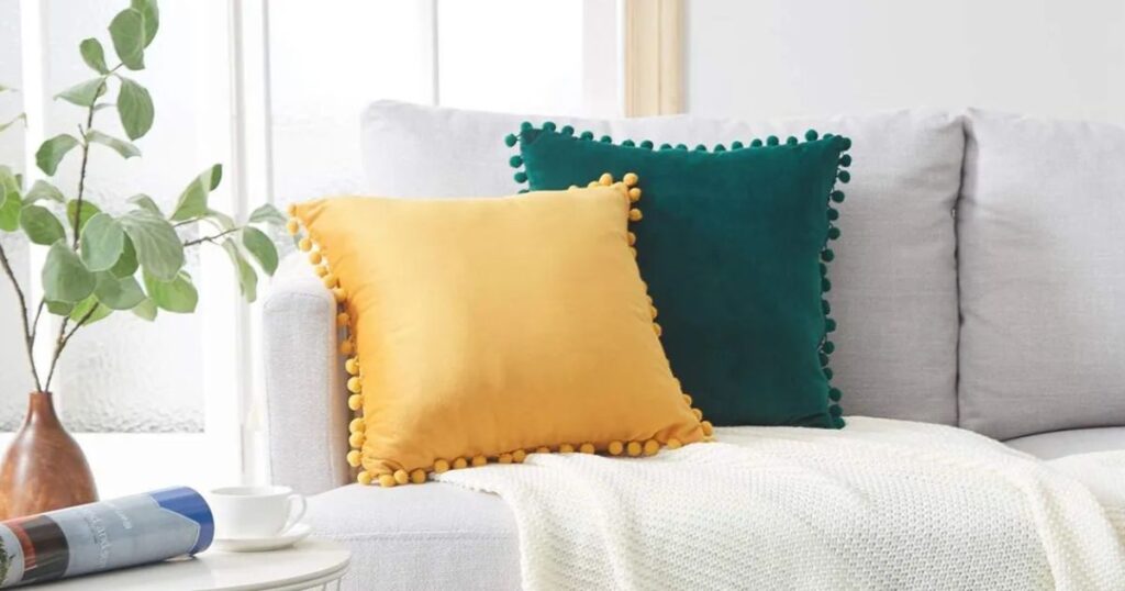 15 Inches Compared to Throw Pillow Width